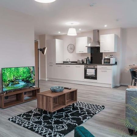 Contemporary 2 Bed Manchester Apartment - Sleeps 4 Exterior foto