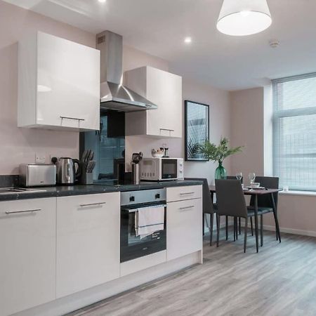 Contemporary 2 Bed Manchester Apartment - Sleeps 4 Exterior foto