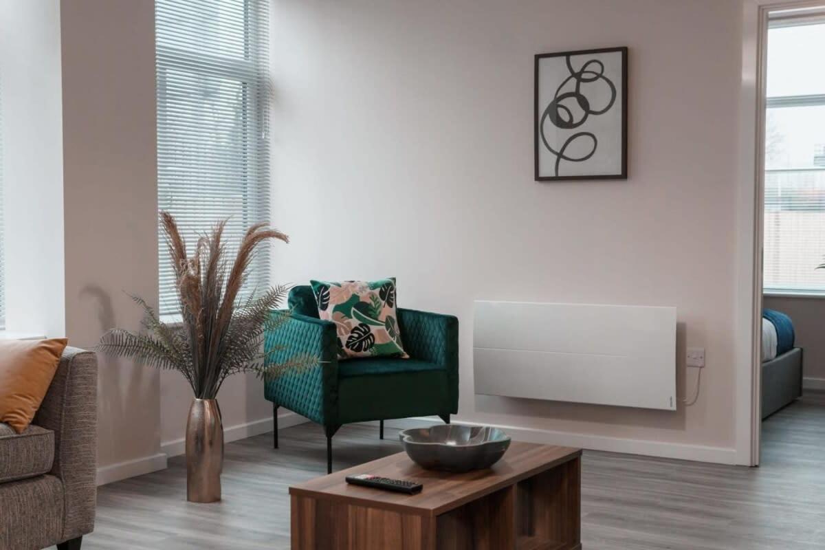Contemporary 2 Bed Manchester Apartment - Sleeps 4 Exterior foto