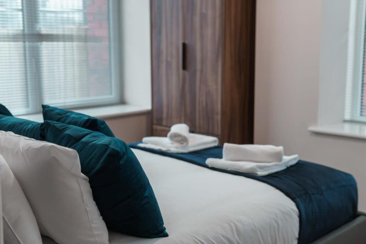 Contemporary 2 Bed Manchester Apartment - Sleeps 4 Exterior foto