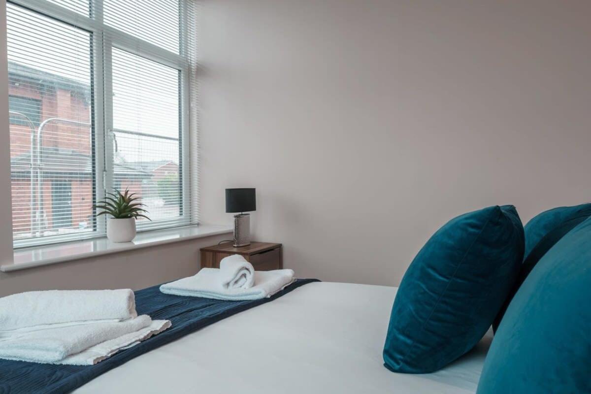 Contemporary 2 Bed Manchester Apartment - Sleeps 4 Exterior foto