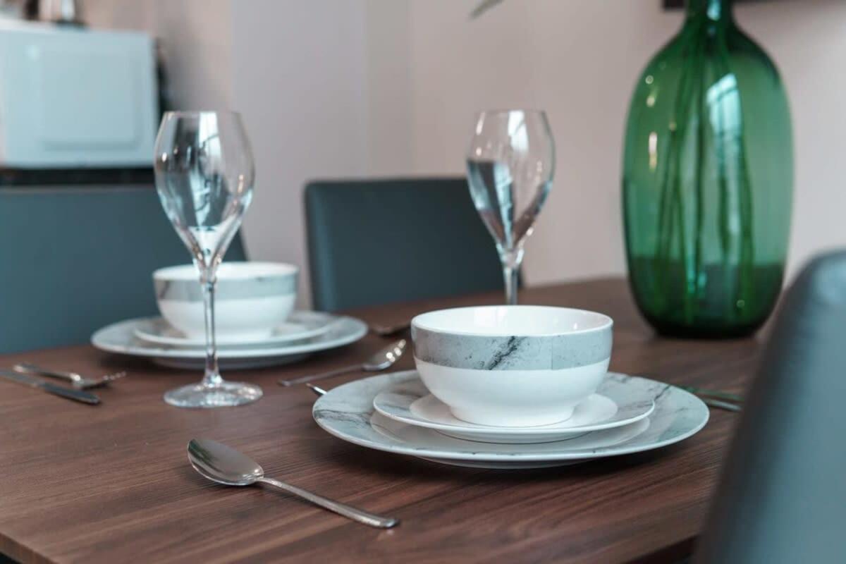 Contemporary 2 Bed Manchester Apartment - Sleeps 4 Exterior foto
