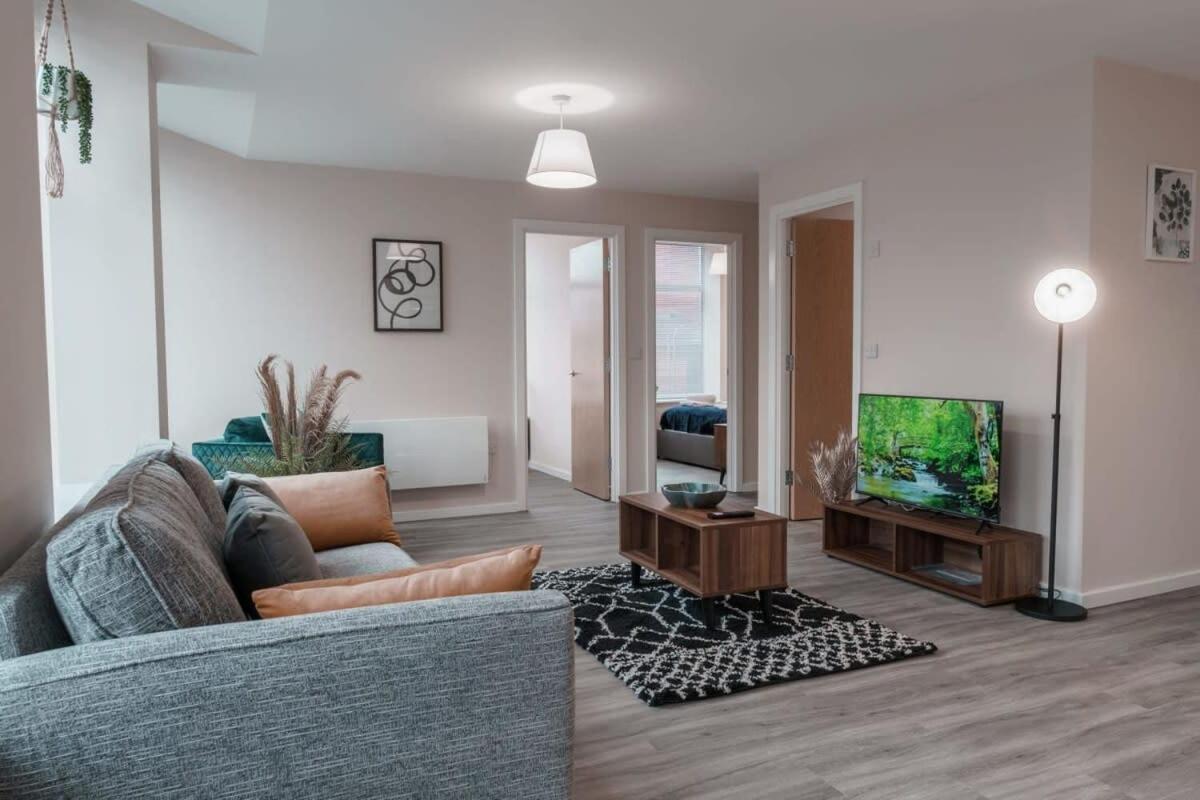 Contemporary 2 Bed Manchester Apartment - Sleeps 4 Exterior foto